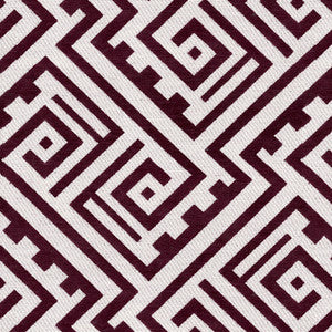 Marathon 1006 Bordeaux by ABBEYSHEA Designer Fabric