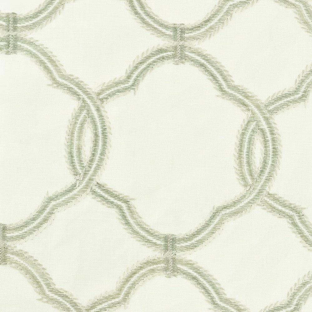 Khaleesi 1 Linen by Stout Designer Fabric COLOR MY WINDOW CHALK/TAUPE 48%COT 52%LIN %PEMB INDIA Horizontal: 4.000 and Vertical: 5.000 50 in - Swanky Fabrics -
