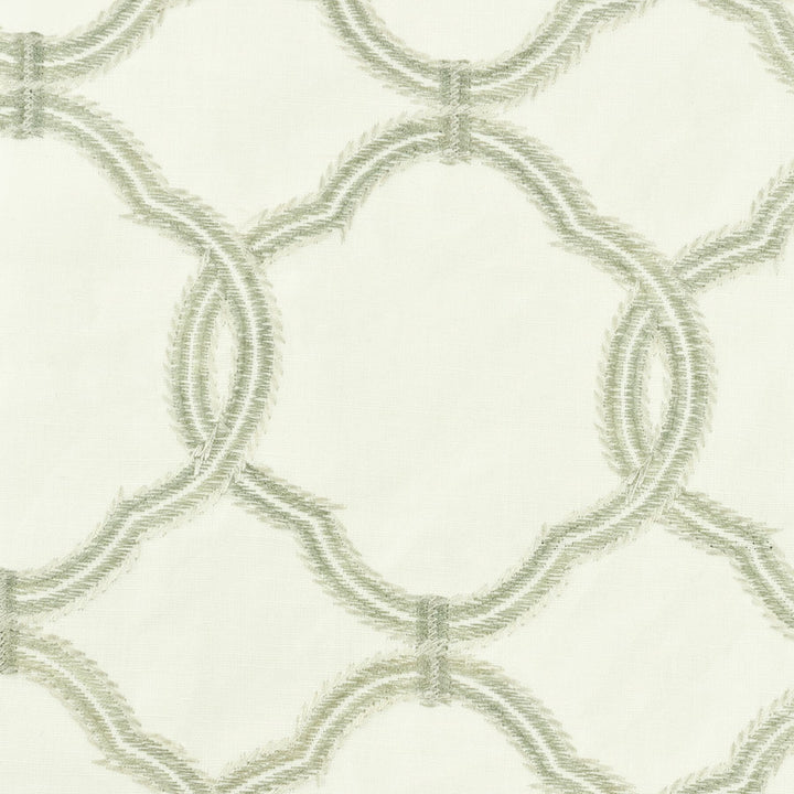 Khaleesi 1 Linen by Stout Designer Fabric COLOR MY WINDOW CHALK/TAUPE 48%COT 52%LIN %PEMB INDIA Horizontal: 4.000 and Vertical: 5.000 50 in - Swanky Fabrics -