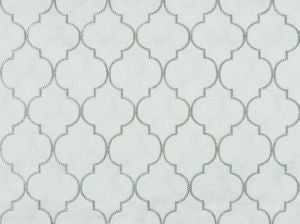 Kilwin White 130 by Norbar Designer Fabric 100% POLYESTER INDIA 4 1/4"V 3"H 51 - Swanky Fabrics -