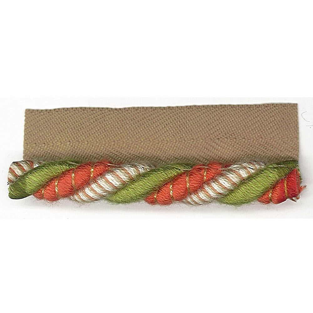 Kingsport 1 Melon by Stout Designer Trim JUST CORDS 63%COT 37%SVI CHINA Horizontal: 0 and Vertical: 0 0.5 in - Swanky Fabrics -