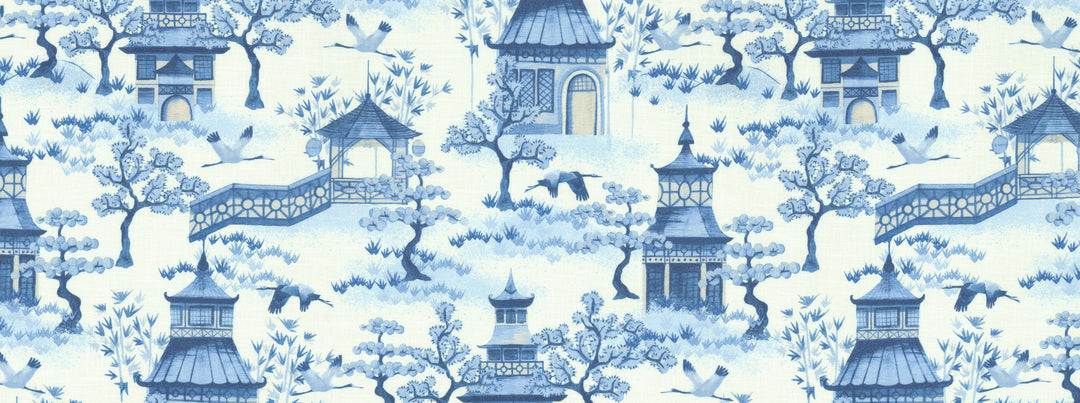 Kinjo 50 Bluebell by Covington Designer Fabric