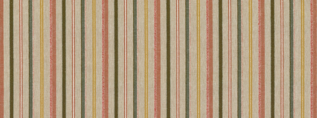 Kip Stripe 284 Citrus by Covington Designer Fabric