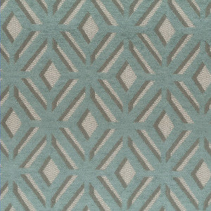 Kittering 1 Teal by Stout Designer Fabric