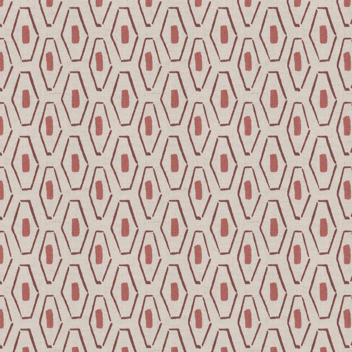 Klavon 2 Tearose by Stout Fabric Stout Fabric Klavon 2 TearoseFabric THE ART OF COLOR HANDCRAFTED 59%COT 41%LIN INDIA </p><p>Repeat: H: 6.500, V: 7.875 54 in - Fabric Carolina -