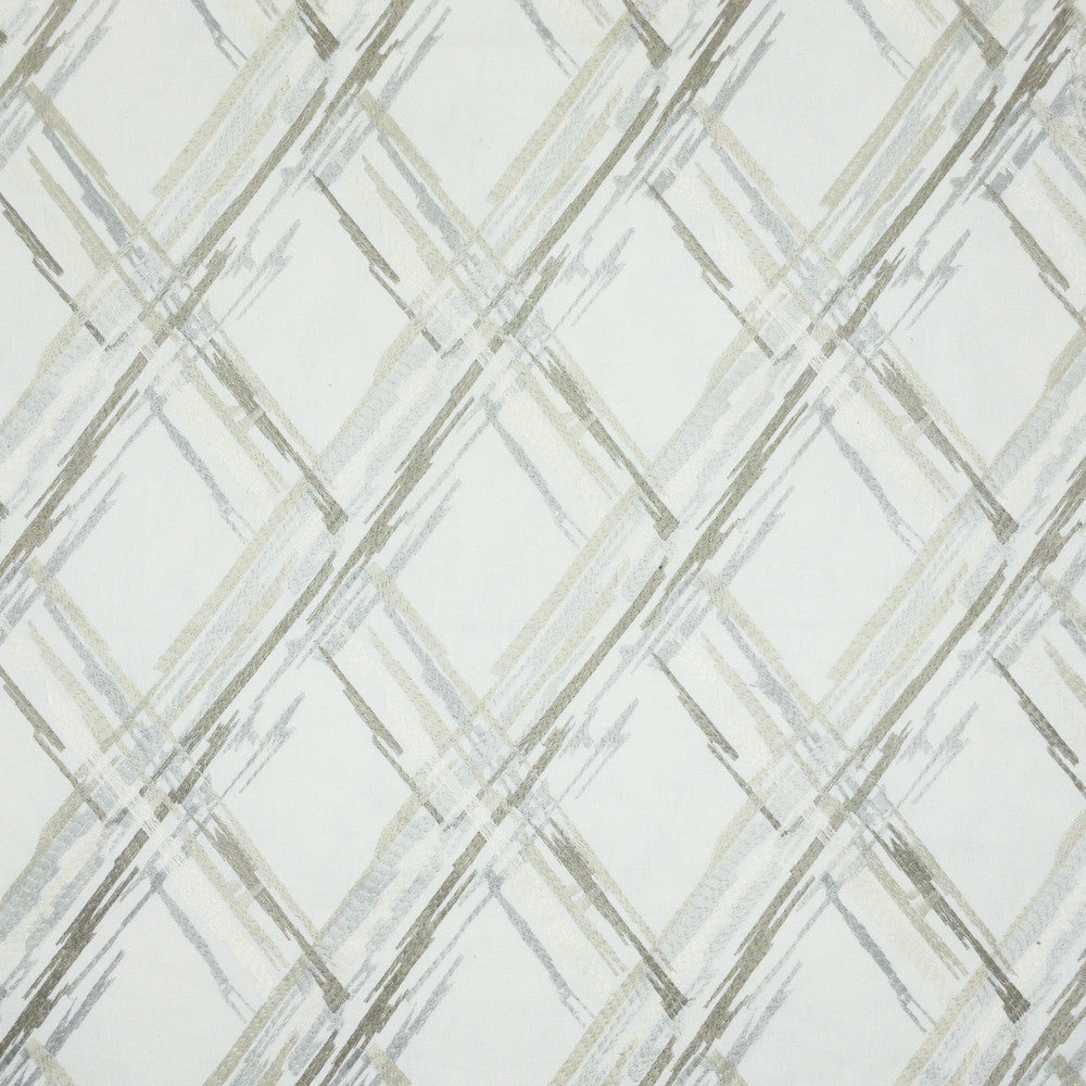 Knissell 1 Pongee by Stout Fabric Stout Fabric Knissell 1 PongeeFabric COMFORTABLE LIVING LINEN/SHADOW 52%COT 48%POL %PEMB INDIA </p><p>Repeat: H: 6.500, V: 9.000 52.5 in - Fabric Carolina -