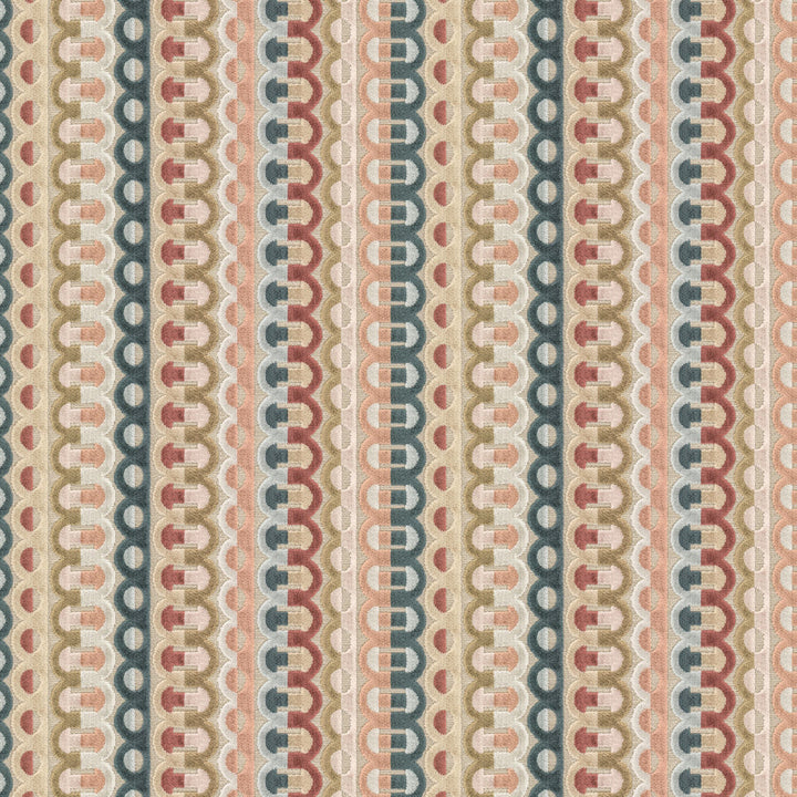 Knowledge 2 Autumn by Stout Fabric Stout Fabric Knowledge 2 AutumnFabric RAINBOW LIBRARY TEAROSE/SPICE 62%POL 38%SVI INDIA </p><p>Repeat: H: 6.875, V: 1.125 54 in - Fabric Carolina -