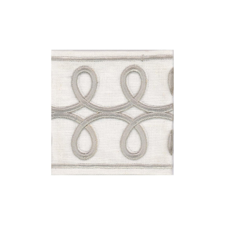 Kooky Tape 2 Fog by Marcus William Trim Marcus William Trim Kooky Tape 2 FogTrim PERSUASIONS TRIM 100%POL %VEMB INDIA </p><p>Repeat: H: 1.250, V: 0.000 3.25 in - Fabric Carolina -