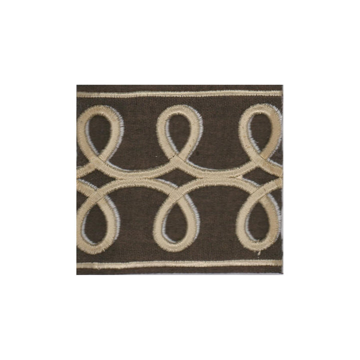 Kooky Tape 3 Coffee by Marcus William Trim Marcus William Trim Kooky Tape 3 CoffeeTrim PERSUASIONS TRIM 100%POL %VEMB INDIA </p><p>Repeat: H: 1.250, V: 0.000 3.25 in - Fabric Carolina -
