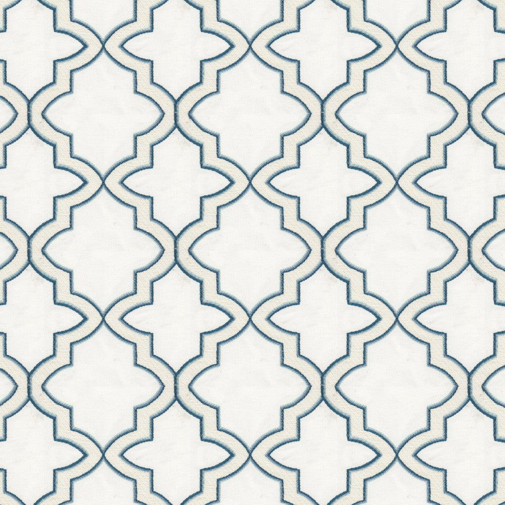 Kovac 1 Sky by Stout Fabric Stout Fabric Kovac 1 SkyFabric RAINBOW LIBRARY BREEZE/AEGEAN 100%COT %VEMB INDIA </p><p>Repeat: H: 5.375, V: 4.875 52 in - Fabric Carolina -