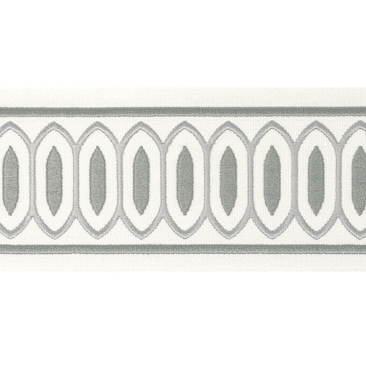 Kragon Tape 4 Smoke by Stout Designer Trim STITCHED UP TRIM 100%COT %BEMB INDIA FLAME RETARDANT-U.F.A.C. CLASS 1 WYZENBEEK 15 000 DOUBLE RUB WEAR TEST (HEAVY DUTY) Horizontal: 4.000 and Vertical: 1.000 4 in - Swanky Fabrics -