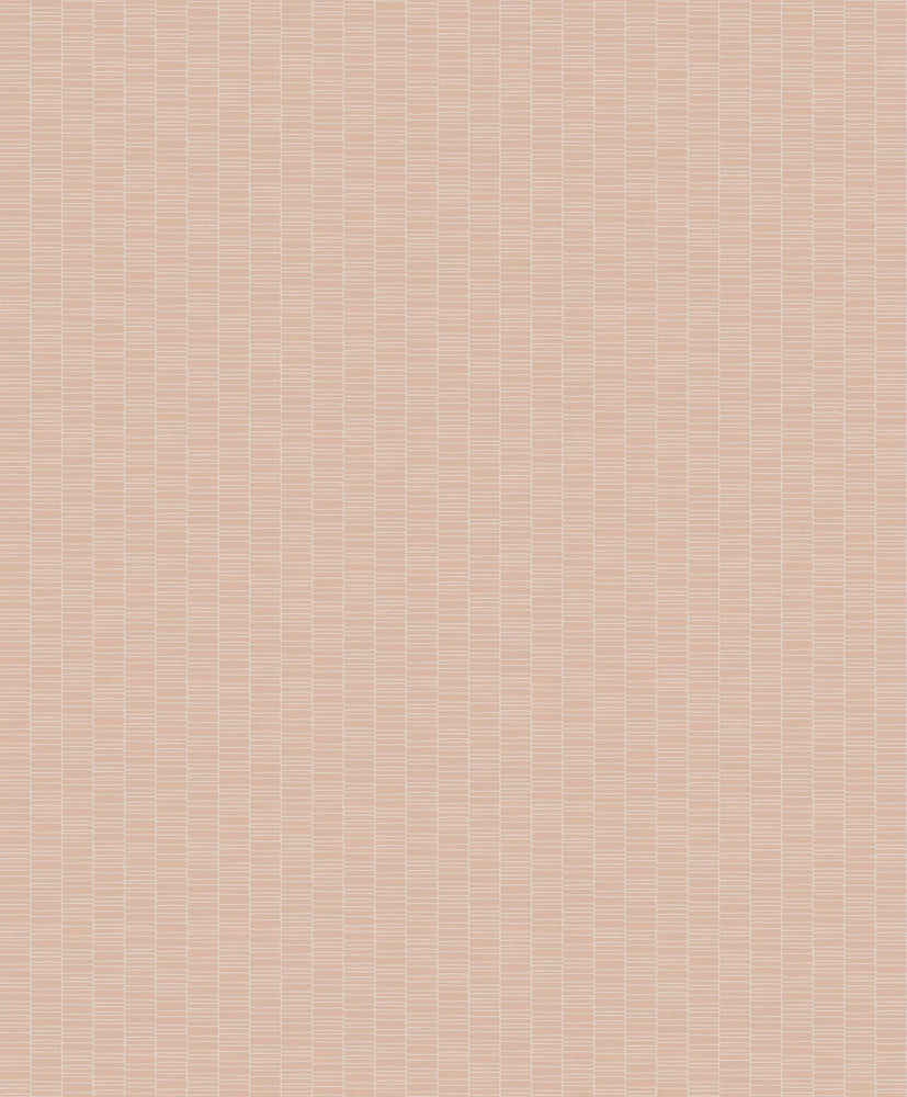 Deco Spliced Stripe Pastel Pink KTM1428 by Seabrook Designs Designer Wallpaper