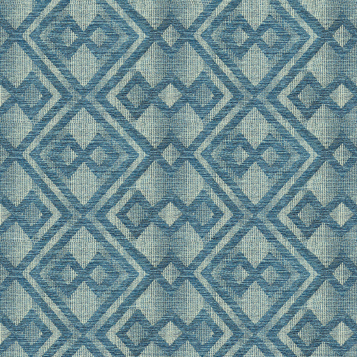 Wesley 34 Turquoise by ABBEYSHEA Designer Fabric N/A 100% Polyester China 95,000 Double Rubs </p><p>Repeat: Horizontal: and Vertical: 54" (137 cm) - Swanky Fabrics -