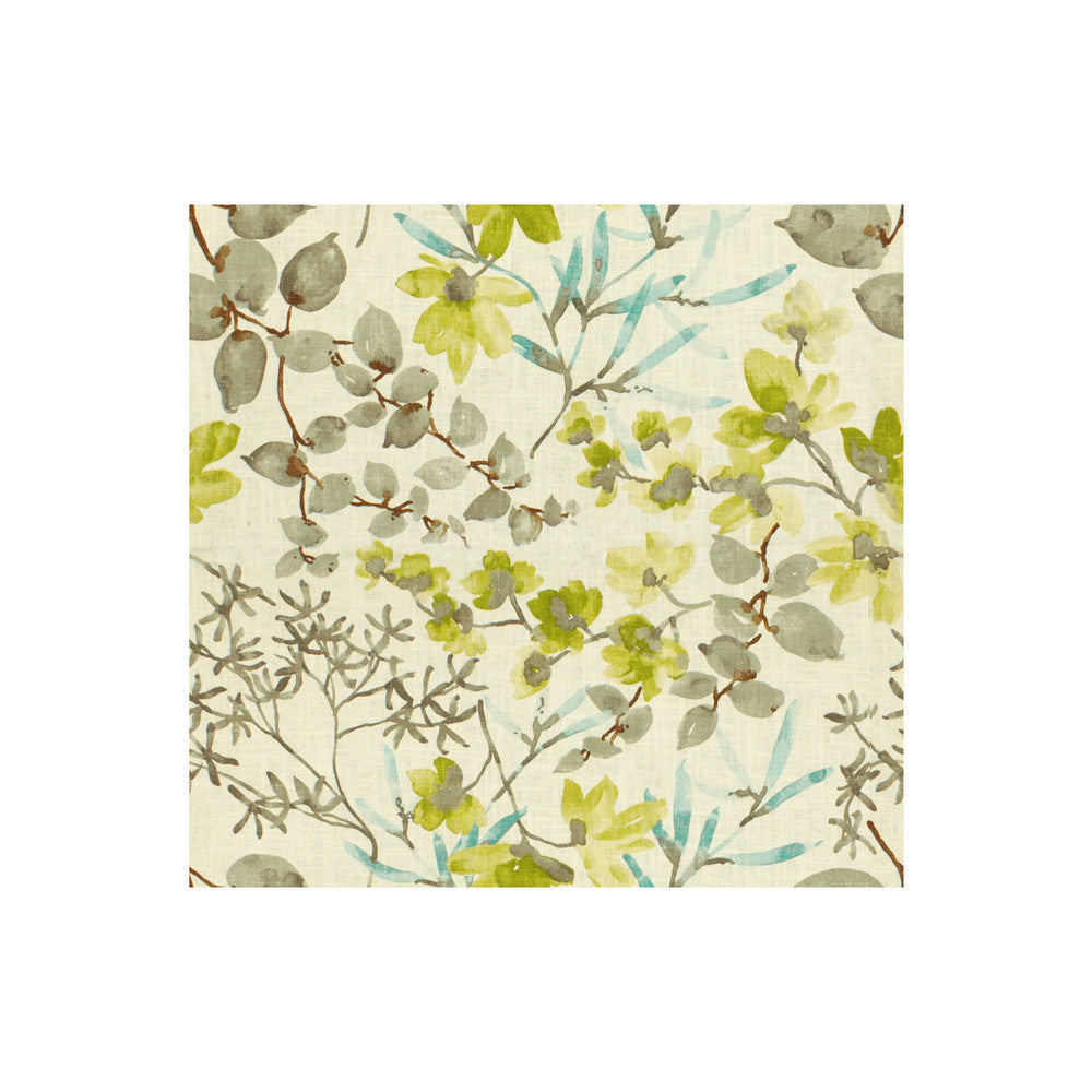 Kudzu-315 by Kravet Basics Designer Fabric - LINEN - 55%;RAYON - 45% United States MEDIUM Horizontal: 27 and Vertical: 27 54 - Swanky Fabrics -