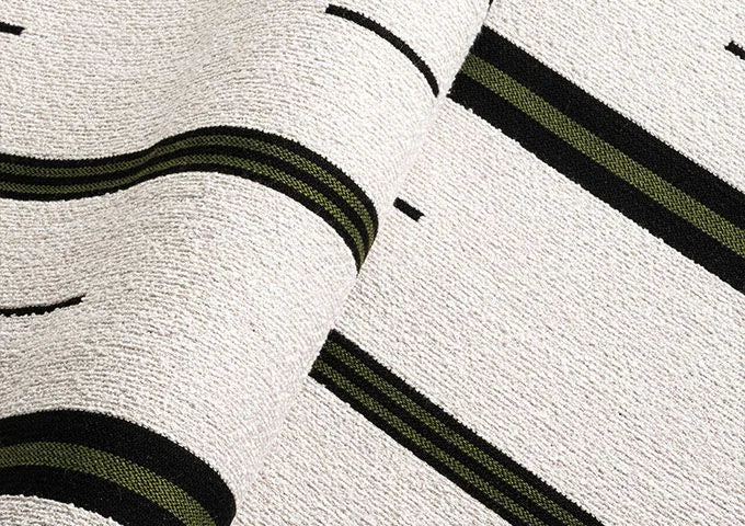 KHA J498 140 Khaima Moringa by Sunbrella Designer Fabric Sunbrella European Sunbrella® Acrylic Imported Horizontal: 10.55 in. and Vertical: 7.95 in. 55 in. - Swanky Fabrics -