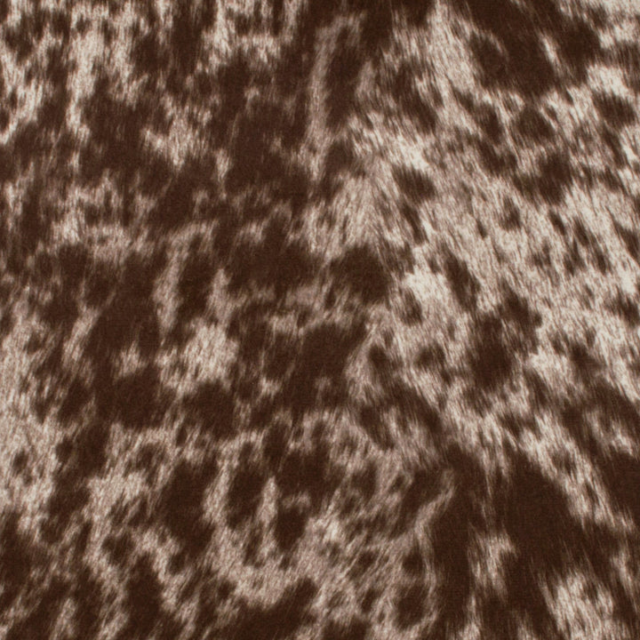 Kingdom Cheetah Brown by Europatex Designer Fabric Kingdom 100% Polyester 57.00 inches - Swanky Fabrics -