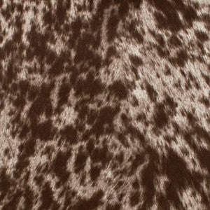 Kingdom Cheetah Brown by Europatex Designer Fabric