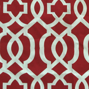 Kirkwood Admiral Red by Europatex Designer Fabric