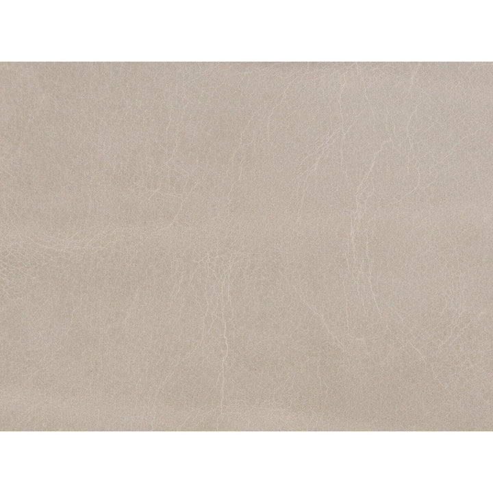 L-Baden-Cement by Kravet Couture Designer Fabric BARBARA BARRY CHALET LEATHER - 100% Italy Horizontal: and Vertical: - Swanky Fabrics -
