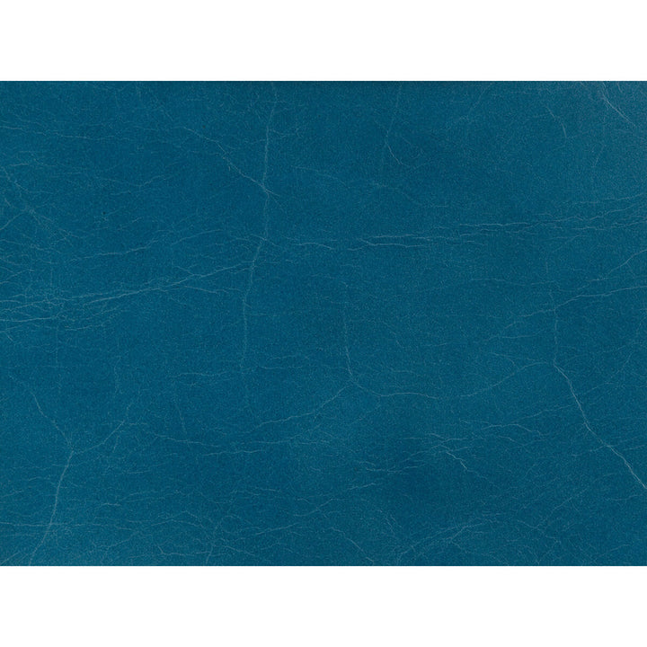 L-Haute-Cobalt by Kravet Couture Designer Fabric LEATHER - 100% Italy Horizontal: and Vertical: - Swanky Fabrics -