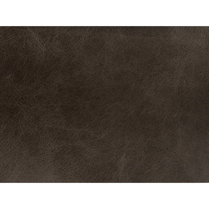 L-Haute-Smoke by Kravet Couture Designer Fabric NOMAD CHIC LEATHER - 100% Italy Horizontal: and Vertical: - Swanky Fabrics -