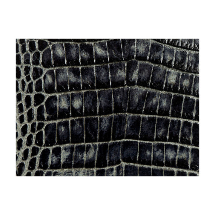 L-Madrid-Flint by Kravet Couture Designer Fabric LEATHER - 100% Brazil Horizontal: and Vertical: - Swanky Fabrics -