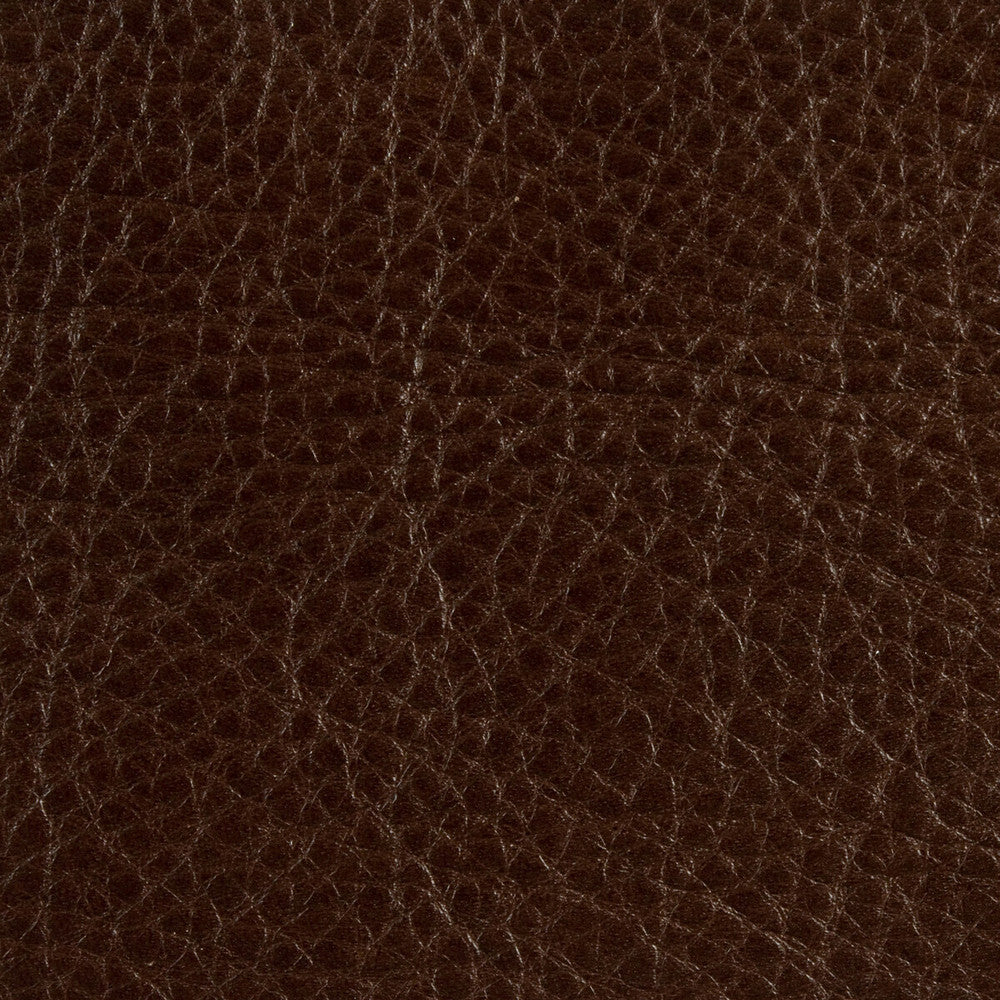 L-Rushmore Mohogany by Kravet Design Designer Fabric - LEATHER - 100% Thailand - Horizontal: - and Vertical: - - - Swanky Fabrics -