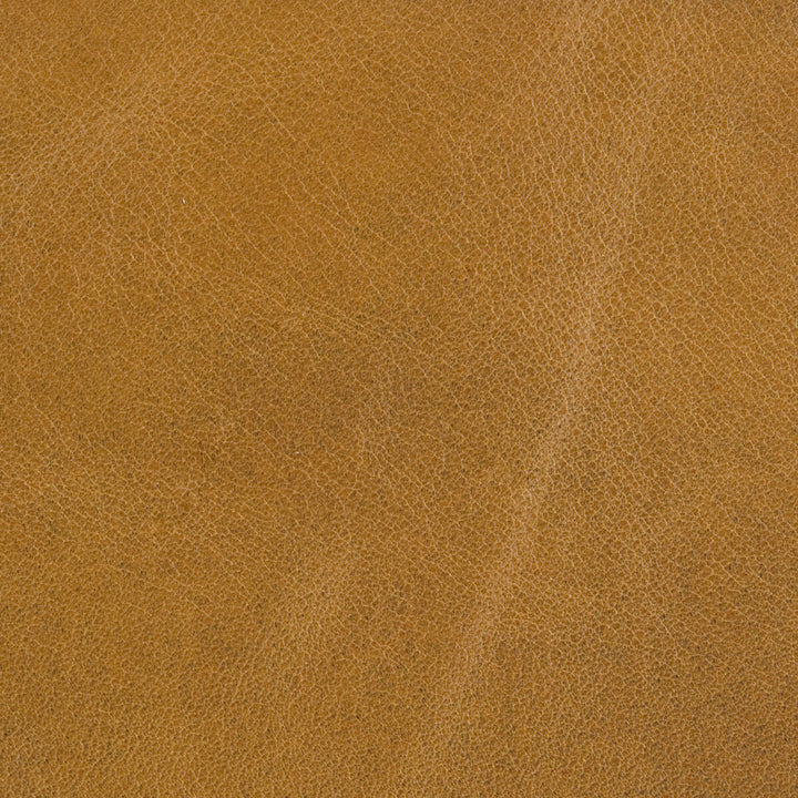 L-Utah Mustard by Kravet Design Designer Fabric - LEATHER - 100% Italy - Horizontal: - and Vertical: - - - Swanky Fabrics -
