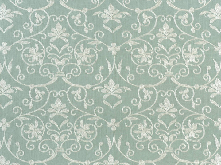 Lacey Serenity 503 by Covington Designer Fabric 83% VISCOSE/17% LINEN India 50000 Horizontal: 12.9 and Vertical: 9 55 - Swanky Fabrics -