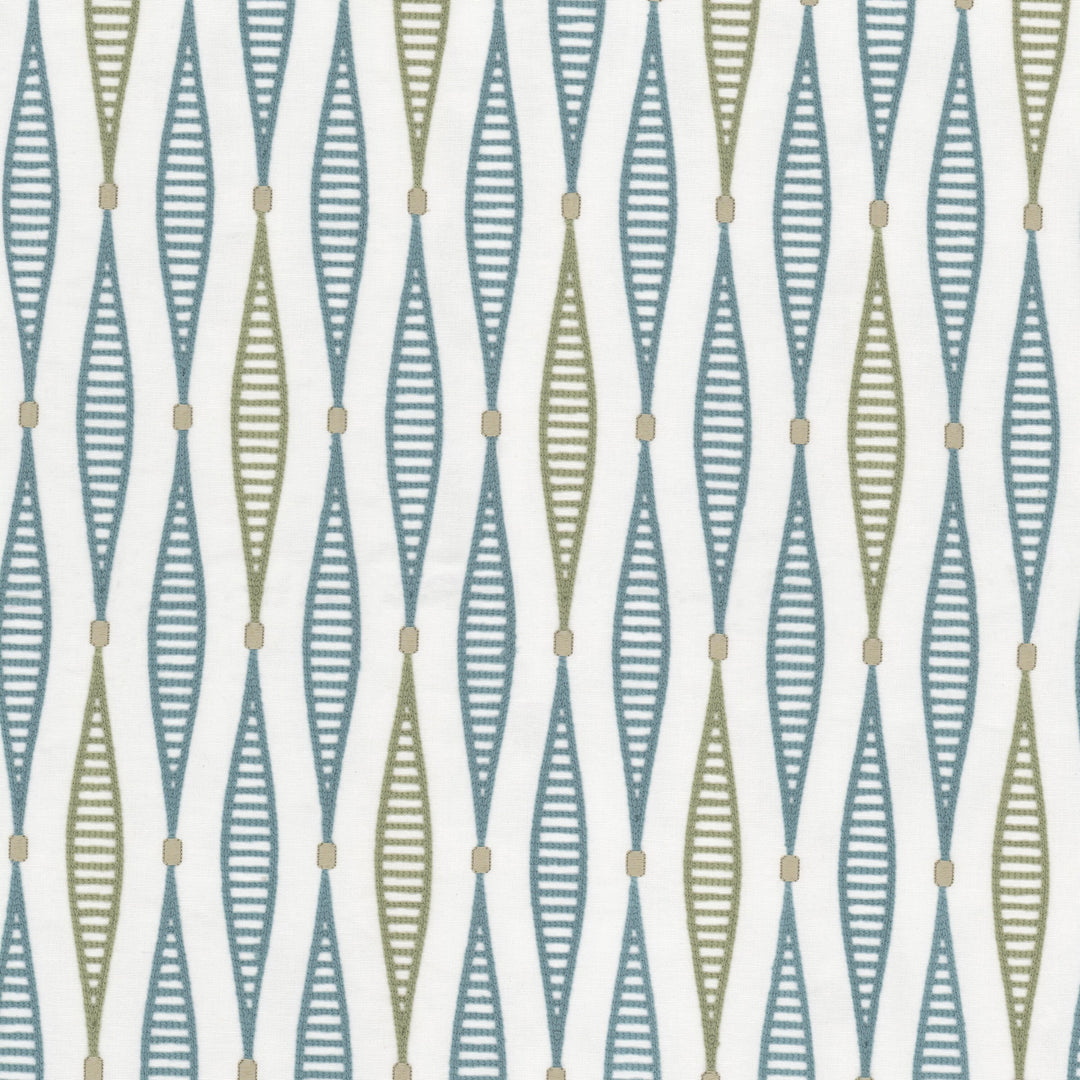 Ladder 1 Seaglass by Stout Designer Fabric