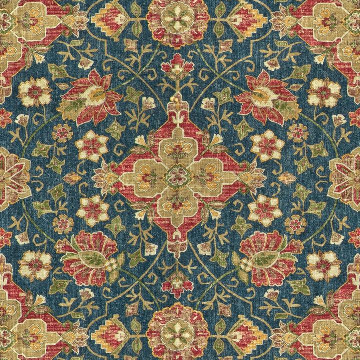 Lady 2 Cobalt by Stout Designer Fabric Rainbow Library Ocean/Federal 55% Linen 45% Spun Viscose SOUTH KOREA FLAME RETARDANT-U.F.A.C. CLASS 1 (OR A) CATB 117-2013 WYZENBEEK 12 000 DOUBLE RUB WEAR TEST (MEDIUM DUTY) Horizontal: 27 and Vertical: 24 56 in - Swanky Fabrics -