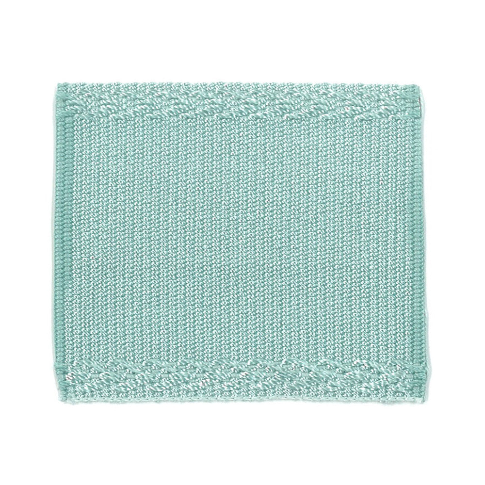Lafront 11 Aqua by Stout Designer Trim PERFECT ACCENT TRIM 99%SVI 1%POL CHINA Horizontal: 0.000 and Vertical: 0.000 1.5 in - Swanky Fabrics -