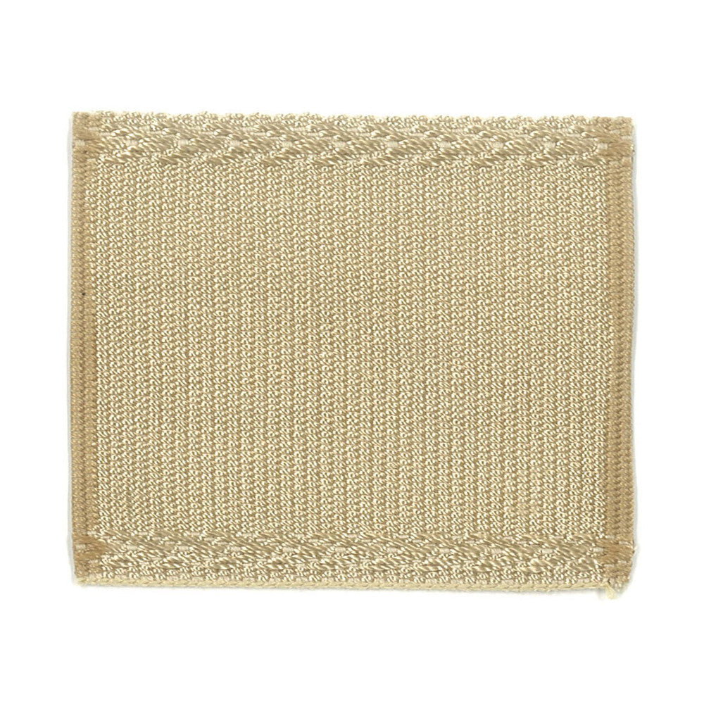 Lafront 34 Almond by Stout Designer Trim PERFECT ACCENT TRIM 99%SVI 1%POL CHINA CATB 117-2013 MARTINDALE WEAR TEST (50 000 CIRCULAR RUBS) Horizontal: 0.000 and Vertical: 0.000 1.5 in - Swanky Fabrics -