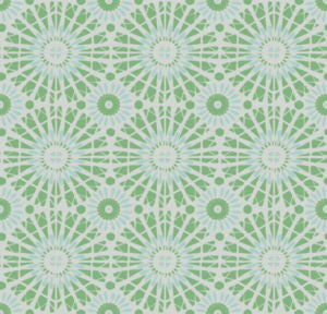 Lagoon Lime 50 by Norbar Designer Fabric HEAT WAVE 100% SOLUTION DYED ACRYLIC GERMANY 8 3/4"V 9"H 54 - Swanky Fabrics -