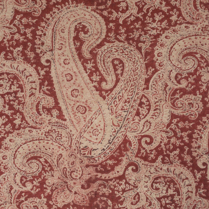 Laguna 1 Rouge by Stout Fabric Stout Fabric Laguna 1 RougeFabric RAINBOW LIBRARY CAMELLIA/CLAY 80%COT 20%LIN CHINA </p><p>Repeat: H: 13.500, V: 18.000 54 in - Fabric Carolina -