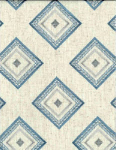 Lambeth Metal Blue by Norbar Designer Fabric