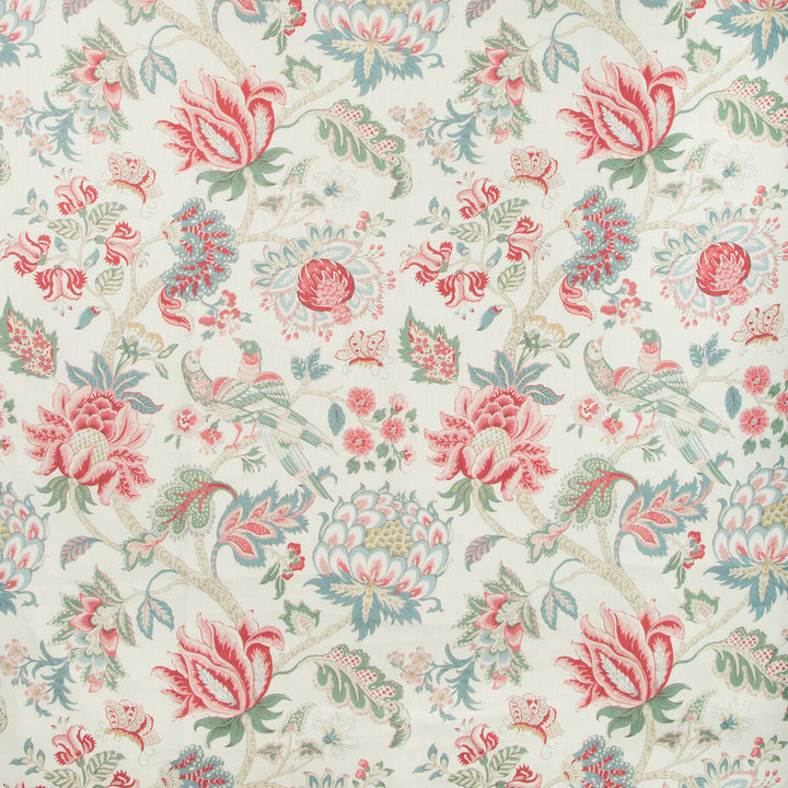 Lambrook Geranium by Kravet Basics Designer Fabric GREENWICH COLLECTION LINEN - 100% China MEDIUM Horizontal: 27 and Vertical: 36 54 - Swanky Fabrics -