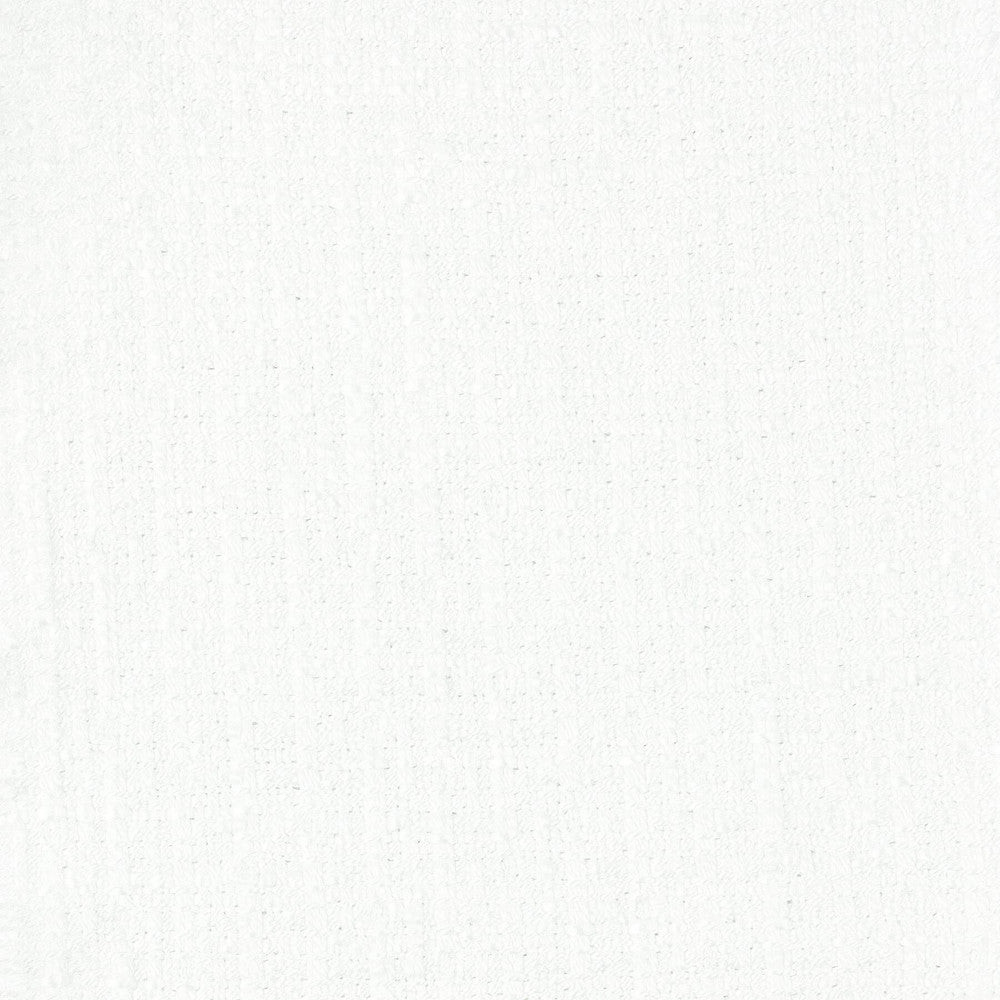 Lamonte 1 White by Stout Designer Fabric Shine On Performance 100% UV USA PERFORMANCE RATED FABRIC WYZENBEEK 45 000 DOUBLE RUB WEAR TEST (HEAVY DUTY) FLAME RETARDANT-U.F.A.C. CLASS 1 (OR A) FLAME RETARDANT-N.F.P.A. 260A CLASS 1 CATB 117-2013 Horizontal: 0.875 and Vertical: 1.5 54 in - Swanky Fabrics -