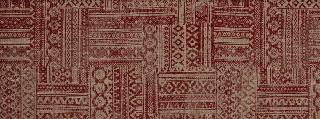 Laramie 353 Crimson Red by Covington Designer Fabric