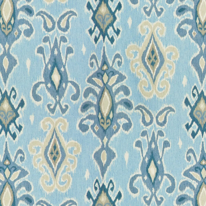 Latten 1 Spray by Stout Designer Fabric RAINBOW LIBRARY PORCELAIN/ROYAL 100%COT TURKMENISTAN WYZENBEEK 12 000 DOUBLE RUB WEAR TEST (MEDIUM DUTY) </p><p>Repeat: 27 54 in - Swanky Fabrics -