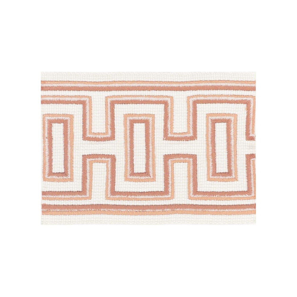 Lauderdale Tape 1 Sorbet by Stout Trim Stout Trim Lauderdale Tape 1 SorbetTrim ALLURE TRIM 62%SVI 38%COT TURKEY </p><p>Repeat: H: 1.500, V: 0.000 2.75 in - Fabric Carolina -