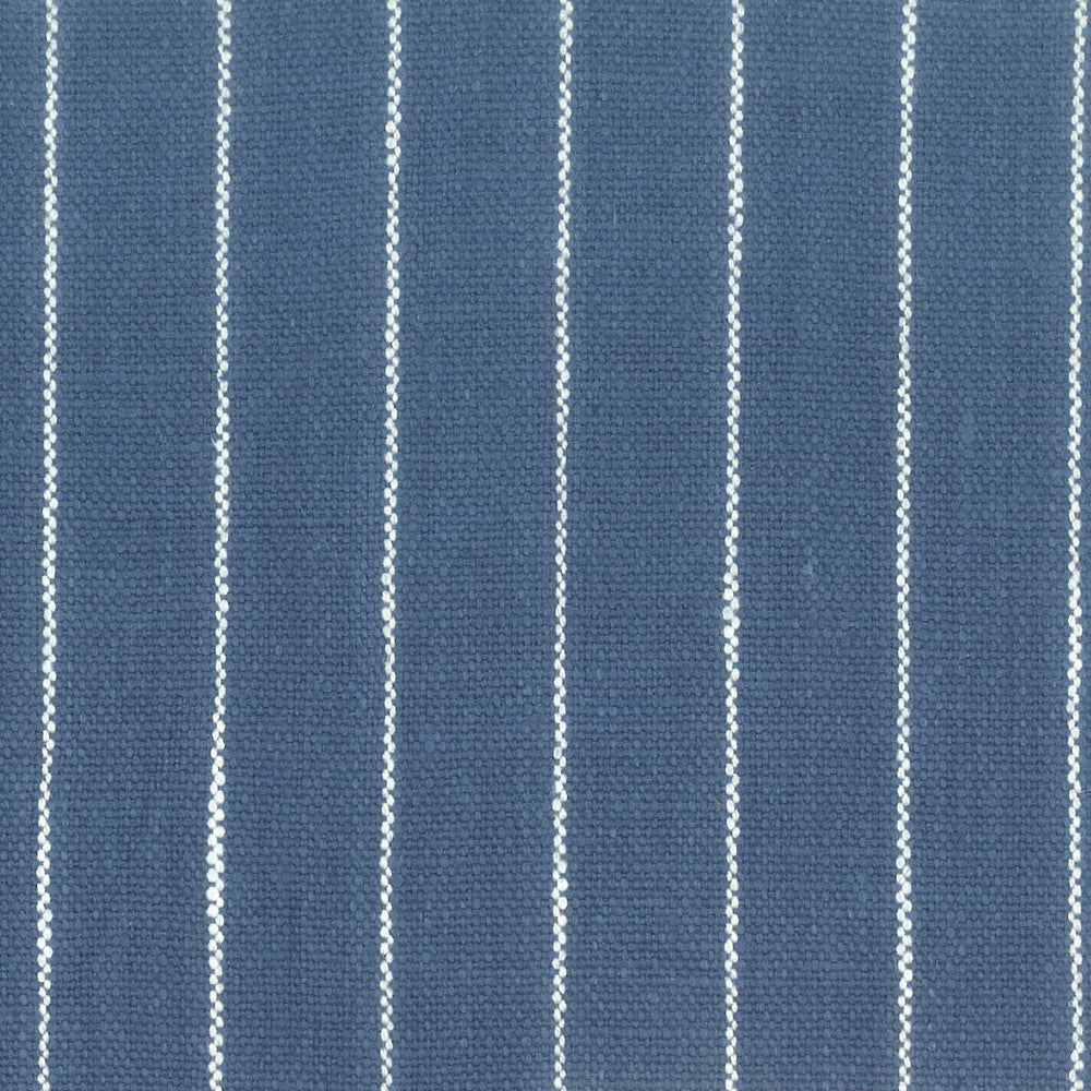 Lawson 1 Federal by Stout Designer Fabric Comfortable Living Denim/Navy 100% Linen CHINA CATB 117-2013 FLAME RETARDANT-U.F.A.C. CLASS 1 (OR A) WYZENBEEK 15 000 DOUBLE RUB WEAR TEST (HEAVY DUTY) Horizontal: 1 and Vertical: 0 54 in - Swanky Fabrics -