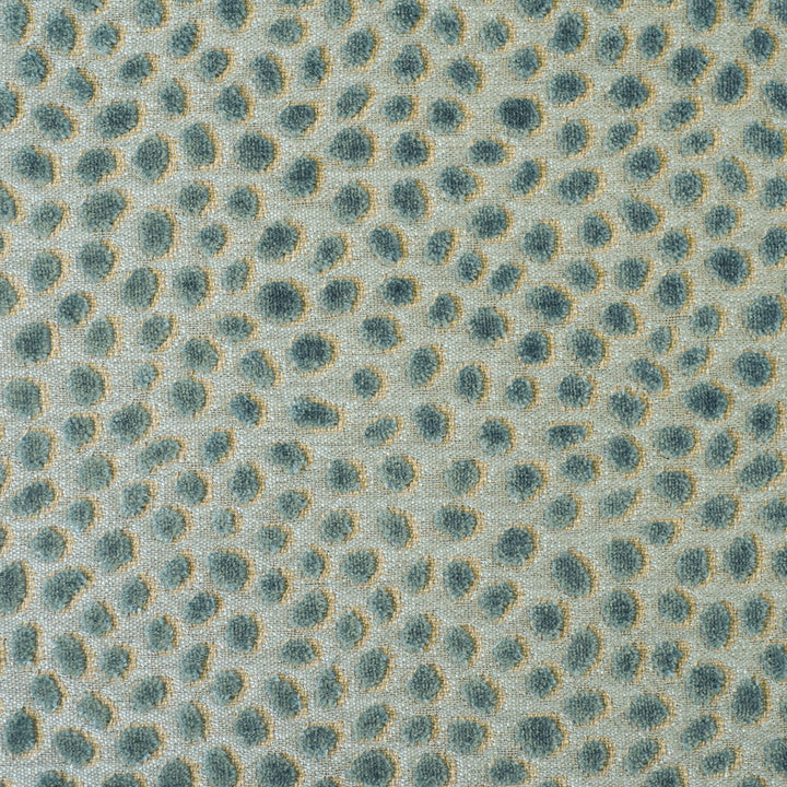Cosma Teal/Aqua by Baker Lifestyle Designer Fabric FOXWOOD POLYESTER - 50%;VISCOSE - 50% Belgium HEAVY Horizontal: and Vertical: 53.978 - Swanky Fabrics -