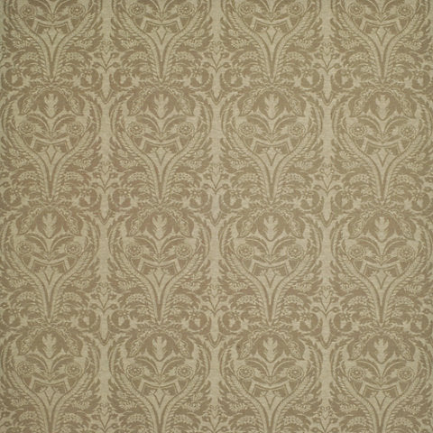 Ralph Lauren Fabric Standish Damask Tea 2 3/8 Yards