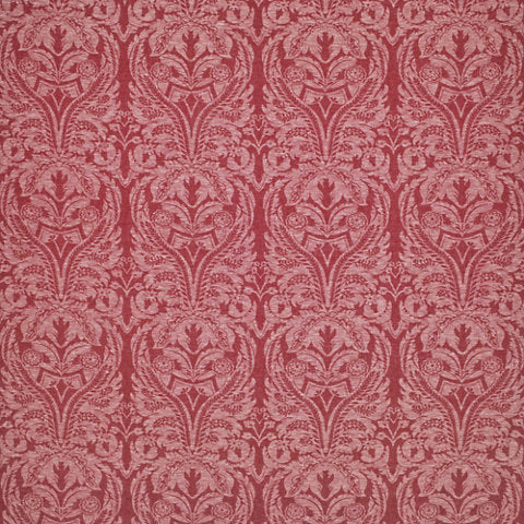 Ralph Lauren Fabric Standish Damask Rouge 2 1/8 Yards
