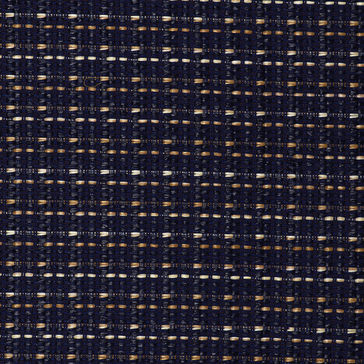 Mauregato Navy by Gaston Y Daniela Designer Fabric LORENZO CASTILLO V COTTON - 54%;POLYAMIDE - 28%;POLYESTER - 18% Italy HEAVY Horizontal: 1.18 and Vertical: 1.18 54.33 - Swanky Fabrics -