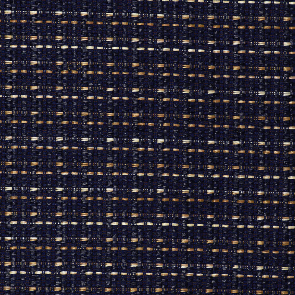 Mauregato Navy by Gaston Y Daniela Designer Fabric LORENZO CASTILLO V COTTON - 54%;POLYAMIDE - 28%;POLYESTER - 18% Italy HEAVY Horizontal: 1.18 and Vertical: 1.18 54.33 - Swanky Fabrics -