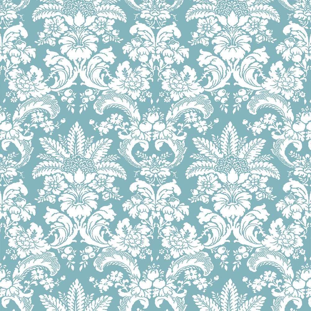 Grajal Azul by Gaston Y Daniela Designer Fabric LORENZO CASTILLO V VISCOSE - 60%;LINEN - 30%;COTTON - 10% Italy HEAVY Horizontal: 27 and Vertical: 26.58 54 - Swanky Fabrics -