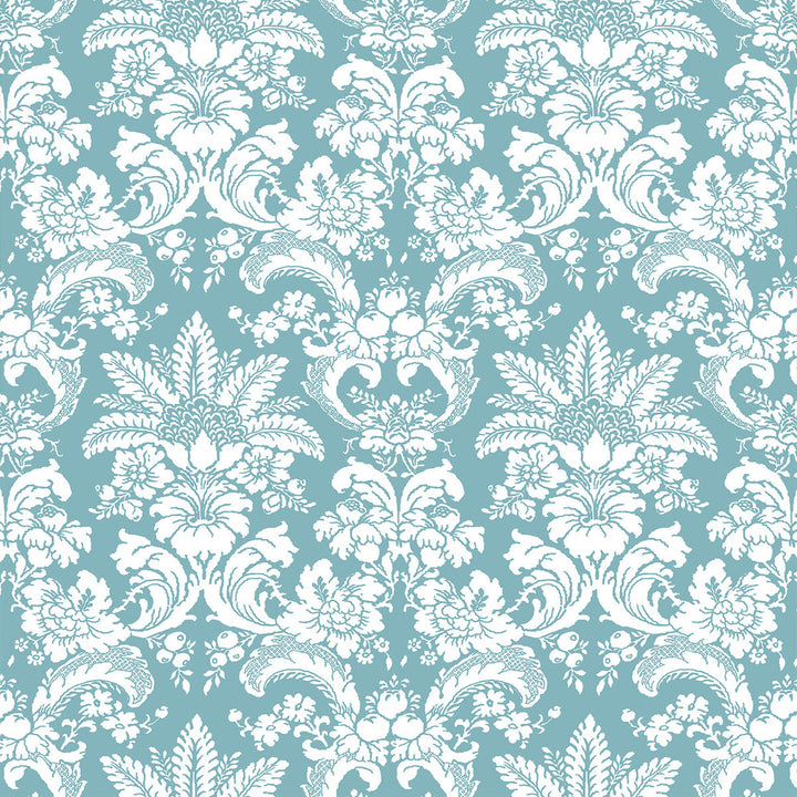 Grajal Azul by Gaston Y Daniela Designer Fabric LORENZO CASTILLO V VISCOSE - 60%;LINEN - 30%;COTTON - 10% Italy HEAVY Horizontal: 27 and Vertical: 26.58 54 - Swanky Fabrics -