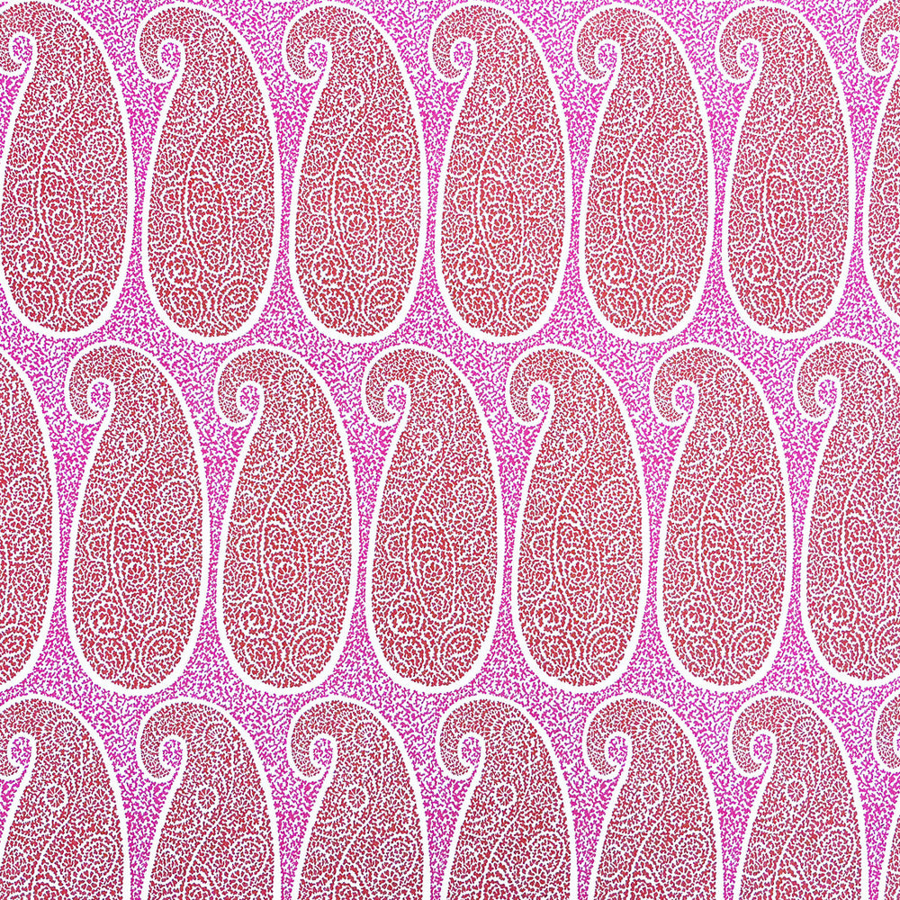 Yaiza Fresa/Naranja by Gaston Y Daniela Designer Fabric LORENZO CASTILLO V VISCOSE - 70%;COTTON - 30% India MEDIUM Horizontal: 14 and Vertical: 33 54 - Swanky Fabrics -